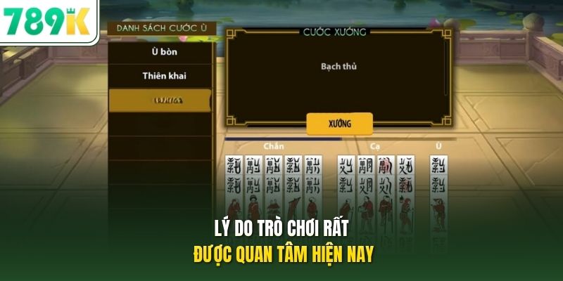 Lý do trò chơi rất được quan tâm hiện nay